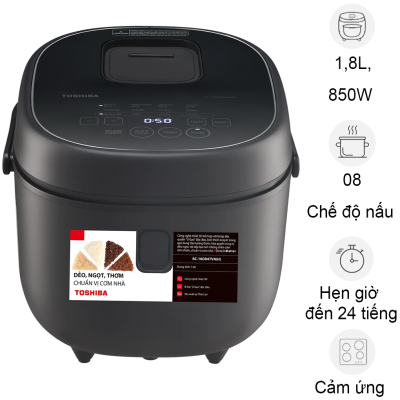 Nồi cơm điện tử Toshiba 1.8 lít RC-18DR4TVN