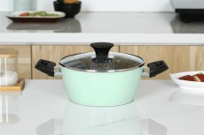 Nồi dời hoa cương Freen Cook 20 cm vân đá