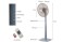 Quạt cây Panasonic F409K - Có điều khiển