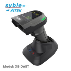 Máy quét mã vạch 2D không dây Bluetooth Syble XB-D68T