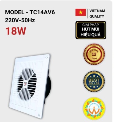 Quạt thông gió Tico TC-14AV6