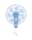 Quạt treo tường Senko TC1620 (65W, 7 cánh)