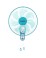 Quạt treo tường Senko TC1620 (65W, 7 cánh)