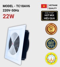Quạt thông gió mini Tico TC-18AV6
