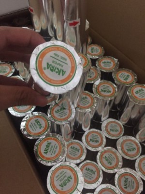 Giấy in hóa đơn nhiệt K80 Phi 45 Akira (bọc bạc)