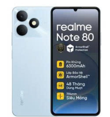 Realme Note 80 ( 4/64GB) Pin 6300