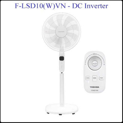 Quạt đứng Toshiba 9 cánh F-LSD10(W)VN 30W - Có điều khiển